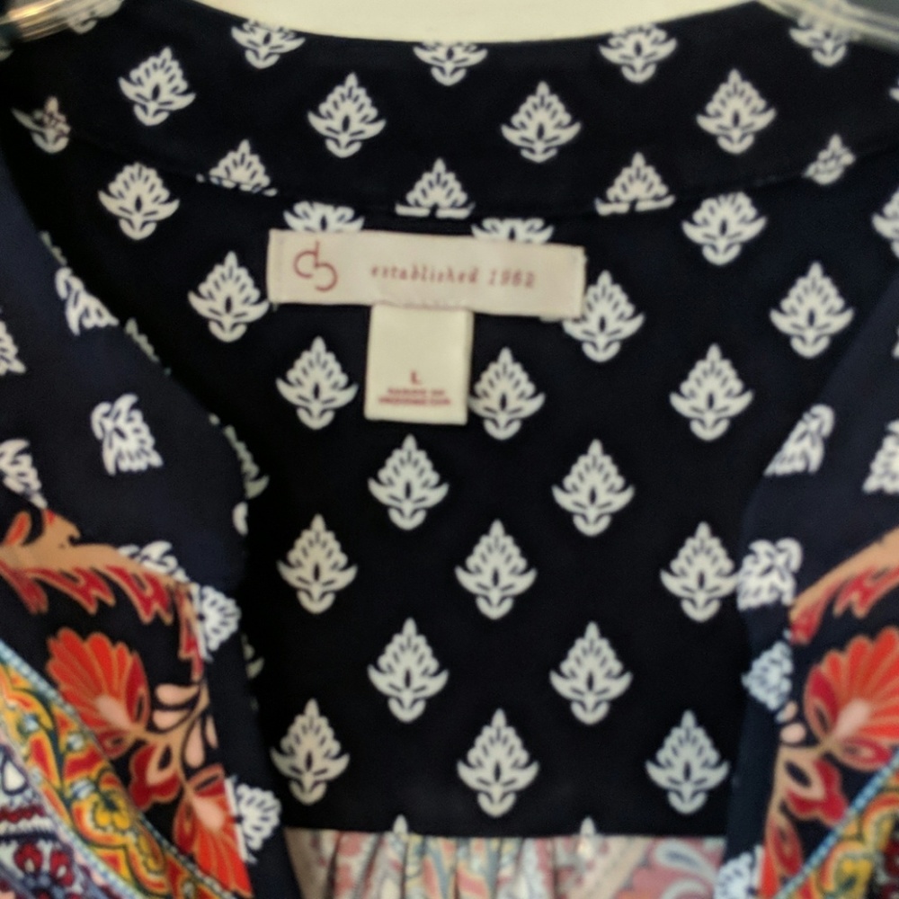 Dress Barn dress.  Size L. - Picture 4 of 5